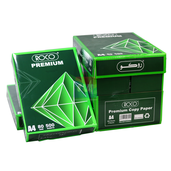 ROCO Premium A4 Copy Paper (MOQ-10 CTN)