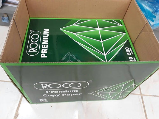 ROCO Premium A4 Copy Paper (MOQ-10 CTN)